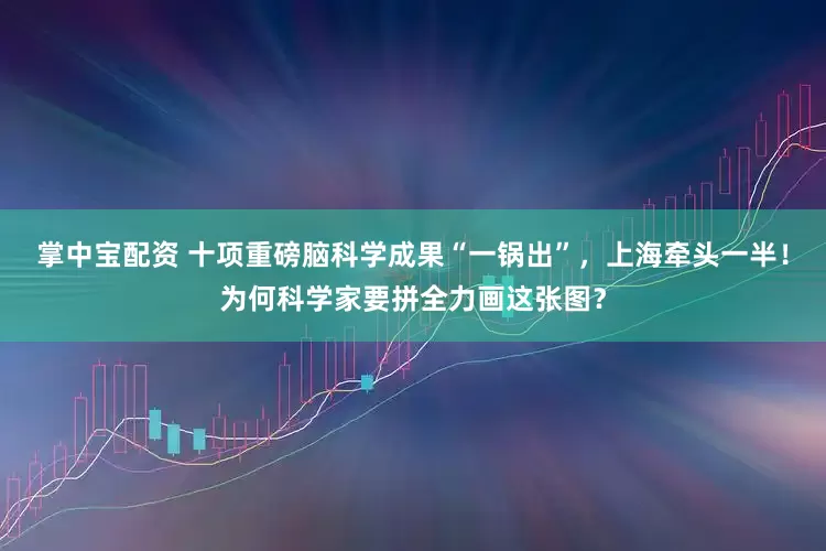 掌中宝配资 十项重磅脑科学成果“一锅出”，上海牵头一半！为何科学家要拼全力画这张图？