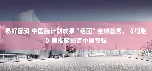 易好配资 中国脑计划成果“组团”全球首秀，《细胞》首推脑图谱中国专辑